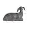 Hello Honey® 9" Black Lying in Rest Goat Accent Décor with Cast Iron Finish